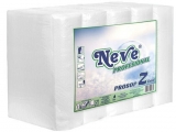 Set 5 prosop hartie pliata, Neve Profesional Z- fold, 200 foi, alb