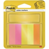 Notite adezive Post-It® index 15 mm x 50 mm 5/set 3M