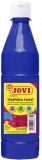 Vopsea tempera lichida, flacon 500 ml, albastru deschis, Jovi
