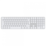 Apple Magic Keyboard (2024) cu Touch ID, Numeric Keypad - Romanian - White Keys