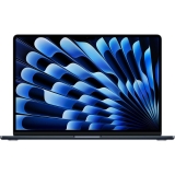 Laptop Apple MacBook Air 15" cu procesor Apple M5, 10 nuclee CPU, 10 nuclee GPU, 16 nuclee Neural Engine, 24GB RAM, 512GB SSD, Midnight, Tastatura Internationala