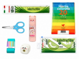 Pachet accesorii scolare pentru desen si lucru manual