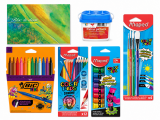 Pachet complet pentru desen, colorat si pictura