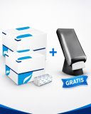 Servetele strong 216TI 150foi/set X 40set/bax 2 buc + cadou Dispenser masa Lucart L-ONE