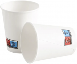 Pahare carton 205 ml 50 buc/set 7 OZ ALB