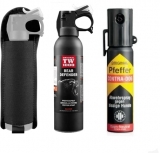Kit aparare impotriva ursilor si alte animale, spray autoaparare cu piper Bear Defender TW1000, spray Dog defender 30 ml, si Husa - teaca TW1000