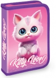 Penar echipat S-Cool, 1 fermoar, 2 extensii, 32 piese, Kitty Love