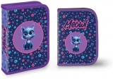Penar echipat S-Cool, 1 fermoar, 2 extensii, 32 piese, Meow