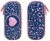 Penar S-Cool neechipat 3D, 1 fermoar, Pink heart