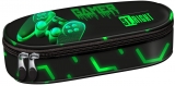 Penar rigid St.Right, 1 compartiment si clapeta interioara, Green Level