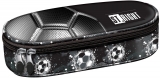 Penar rigid St.Right, 1 compartiment si clapeta interioara, Silver Goal