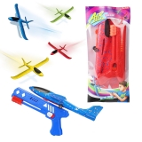 Pistol de jucarie lansator cu avion din polistiren Toi-Toys