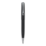 Pix Diplomat Esteem Lapis Black, corp slim, negru mat, accesorii cromate