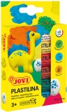 Plastilina, cutie cu 6 buc, 15 g, culori asortate, Jovi