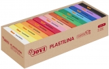 Plastilina, cutie cu 15 buc, 350 g, culori asortate, Jovi