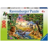 Puzzle seara in jungla, 300 piese Ravensburger