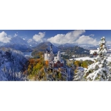 Puzzle castelul Neuschwanstein, 2000 piese Ravensburger
