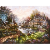 Puzzle revarsatul zorilor, 1000 piese Ravensburger