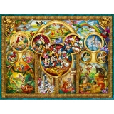 Puzzle temele Disney, 1000 piese Ravensburger