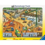 Puzzle constructii pe santier, 38 piese Ravensburger