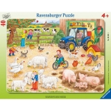 Puzzle la ferma cea mare, 40 piese Ravensburger
