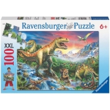 Puzzle epoca dinozaurilor, 100 piese Ravensburger