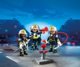Echipa de pompieri Fire Brigade Playmobil 