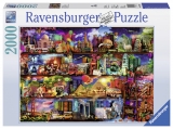 Puzzle lumea cartilor, 2000 piese Ravensburger