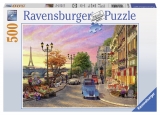 Puzzle o seara in Paris 500 piese Ravensburger