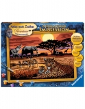 Pictura Pe Numere Safari African Ravensburger