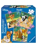 Puzzle Bambi, 3 Buc In Cutie, 25/36/49 Piese Ravensburger