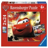 Puzzle Cars, 2x24 piese Ravensburger