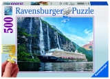 Puzzle vapor pe insula, 500 piese Ravensburger