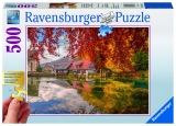 Puzzle moara, 500 piese Ravensburger