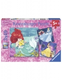 Puzzle Aventura Printeselor Disney, 3X49 Piese Ravensburger