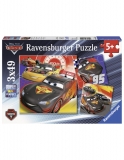 Puzzle Cars-Aventura Pe Sosea, 3X49 Piese Ravensburger