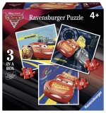 Puzzle Cars, 25/36/49 Piese Ravensburger