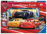 Puzzle Cars, 2X24 Piese Ravensburger