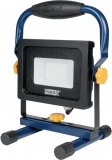 Proiector LED Rapid The Painter, 2000 lm, IP65, 6000 K, cablu 2.5 m, sticla mata, negru-albastru