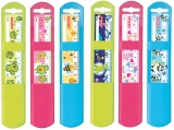 Rigla din plastic, 16 cm, fancy, individual pocket, Arda, diverse modele
