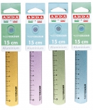 Rigla 15 cm, aluminiu, agatatoare, Keep Colour Frost, diverse culori, Arda