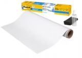 Rola whiteboard Post-It, Easy Erase, 121.9 x 242 cm, alb, 3M