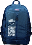Rucsac Boost, sistem antigravity, albastru, Herlitz