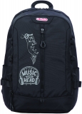 Rucsac Boost, sistem antigravity, negru, Herlitz