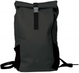 Rucsac Oxford Identity Off Road Rolltop, 10 compartimente, negru