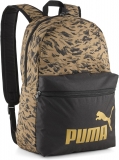 Rucsac sport Puma Phase, All-Over Print Black-Gold