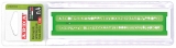 Sablon pentru cifre si litere, 4mm, verde, Arda