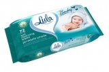 Servetele umede Lula Baby cu aloe, 72 buc