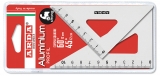 Set 2 echere, aluminiu, 12 cm, 45°- 60°, Arda