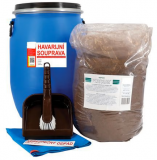 Set de interventie urgenta cu absorbant hidrofob Reosorb, pentru ulei, capacitate de absorbtie 40 l